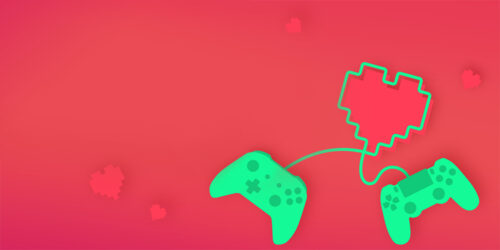 valentine's video games