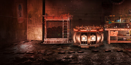 Chernobylite Red Trees