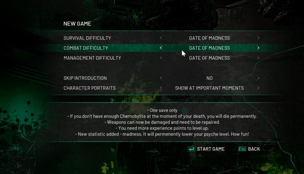 Chernobylite Season 3 Green Walls