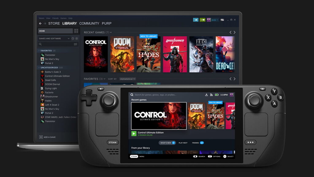steam deck laptop