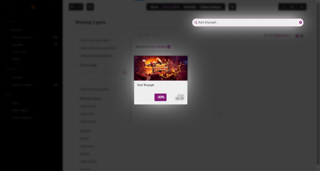 How to buy digital games GOG