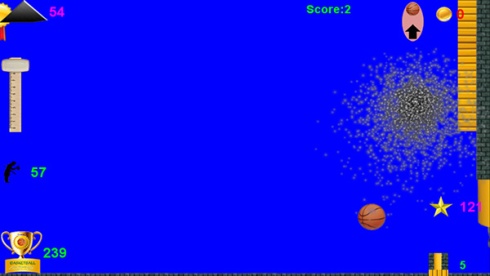 basketball adventure game on Samsung Galaxy phone